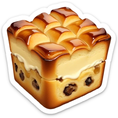 Brioche bread pudding  sticker