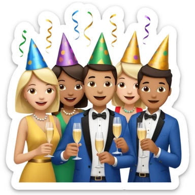 sports celebration sticker