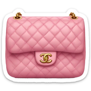Pink Chanel bag  sticker