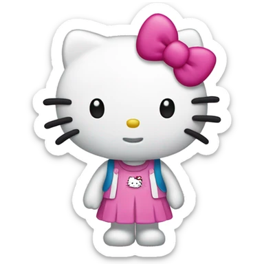 Hello kitty sticker