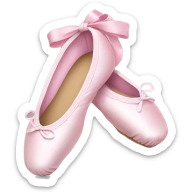 ballet shoes sticker