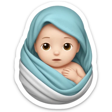 Neonato appena nato sticker