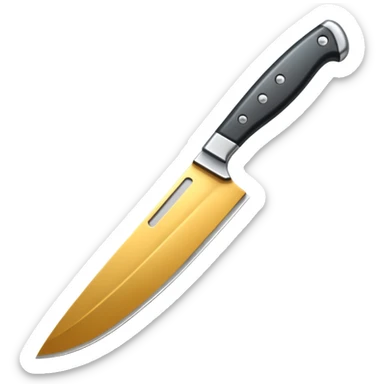 generate me a simple knife sticker