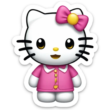 Hello kitty sticker