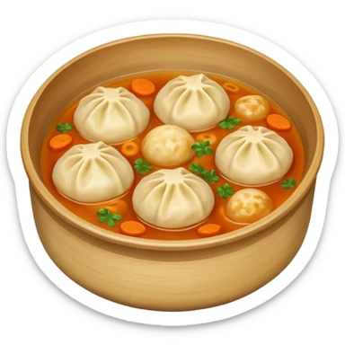 soup dumpling sticker