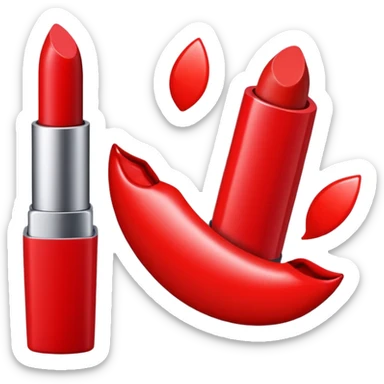 lipstick sticker