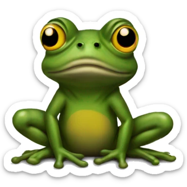 vietnam war frog sticker