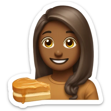 Dulce de leche sticker