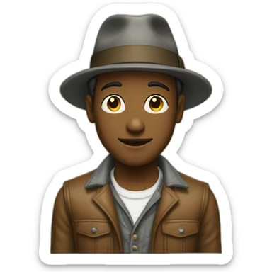 Un jeune homme habiller dans un style old money sticker