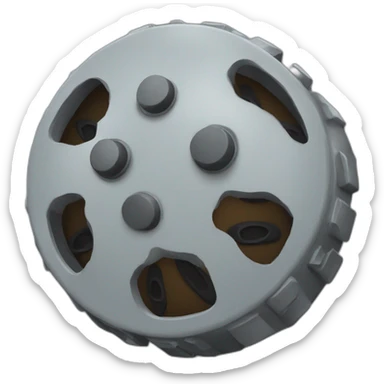 land mine sticker
