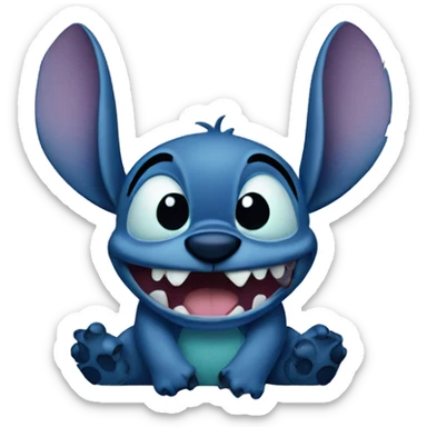Stitch sticker