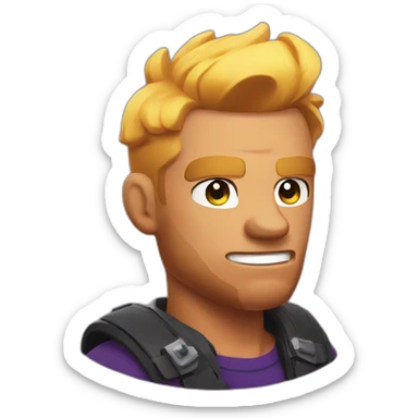 Colt brawl stars sticker
