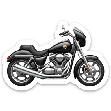 Motorcycle sticker