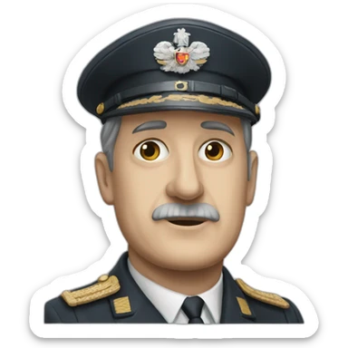 charles de gaulle sticker