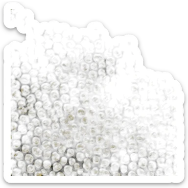 M noir fond jaune sticker