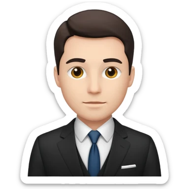 floglotse im anzug sticker