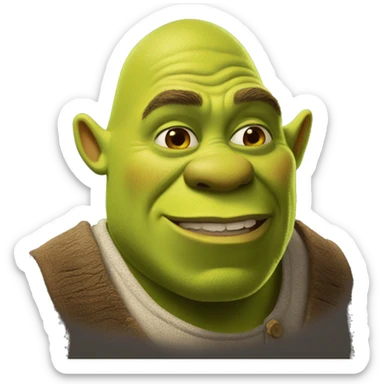 Shrek sticker