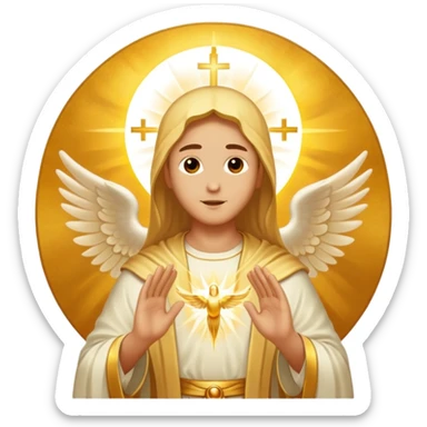 Holy Spirit from Christian Gods sticker
