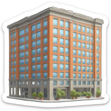 new york city building sticker