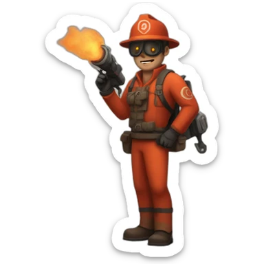 team-fortress-2-pyro sticker