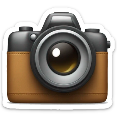 a camera facing right side sticker