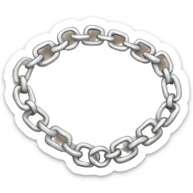 Silver Bracelet sticker