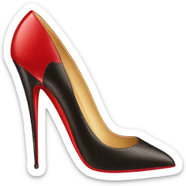 louboutin heel sticker