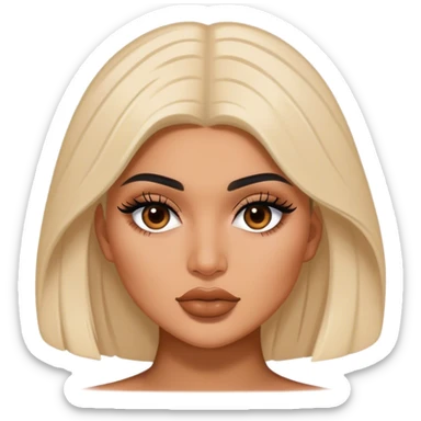 Kylie, Jenner now a day recently sticker