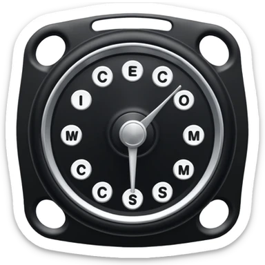 Cruise Control Dial sticker