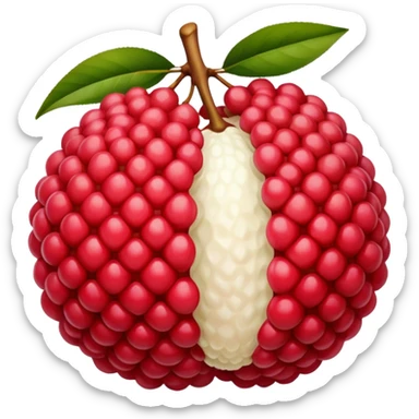Lychee sticker