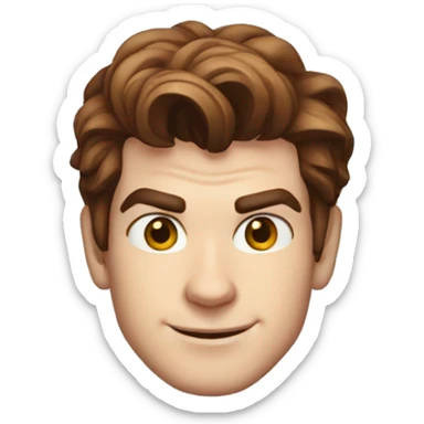 Andrew Garfield as Spiderman sticker