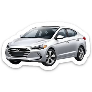 Hyundai Elantra xd sticker