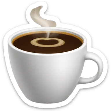 Coffe sticker