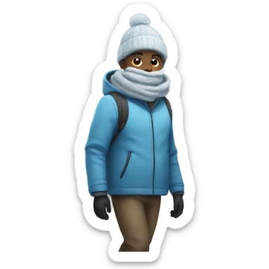 Winter sticker