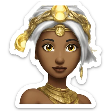 (Technomancy Tuitorial @ https://youtu.be/SgQQU_Szm1A?si=L9Fu0e7bzgv7XrSN) Technomancy Divine Magical Divine Goddess sticker