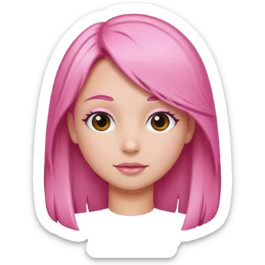 67 add har make pink sticker