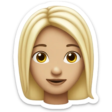 exactly like this but fair skin sticker