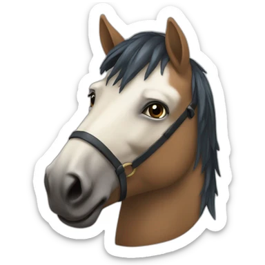 Seiye los caballos del zoológico sticker