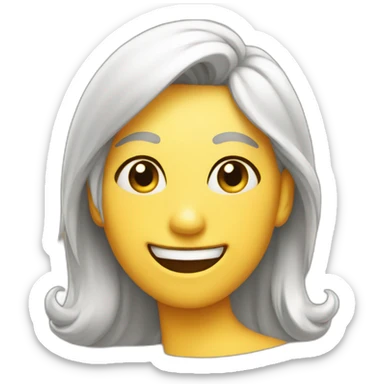 flirtatious winking emoji sticker