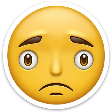 unhappy emoji overlapping another unhappy emoji sticker