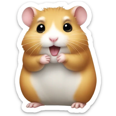 hamster sticker