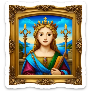 Renaissance painting
 sticker