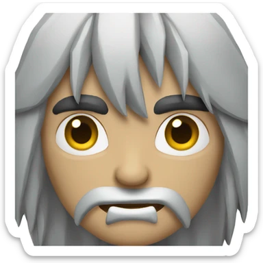 Lobo con lágrimas  sticker