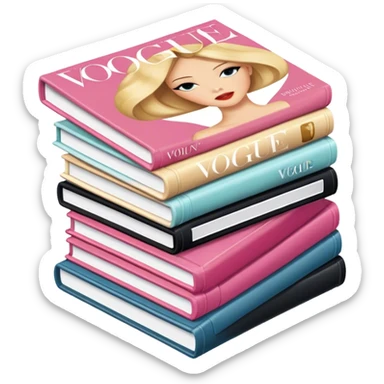 vogue magazine sticker
