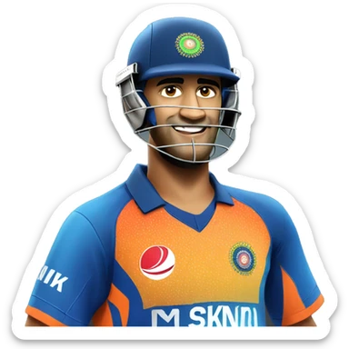 Ms dhoni sticker