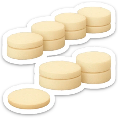 Line of rice cakes sticker
