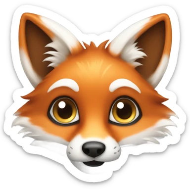 Sweetie fox sticker