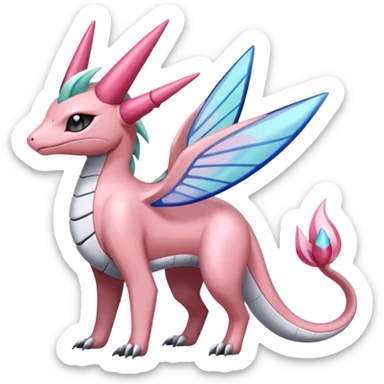 Diancie-Palkia-Amaura-Aurorus-Salandit-Meloetta-aesthetic-fusion sticker