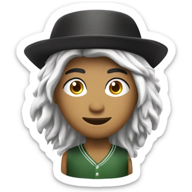 billard, tibetin, 20 ans, yeux bridés, cheveux longs frisés, casquette noir sticker