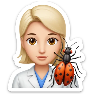 Bug therapist  sticker